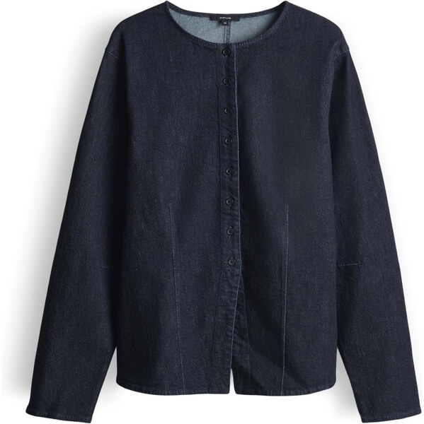 OPUS Blúzka Fartis tmavomodrá 67007620