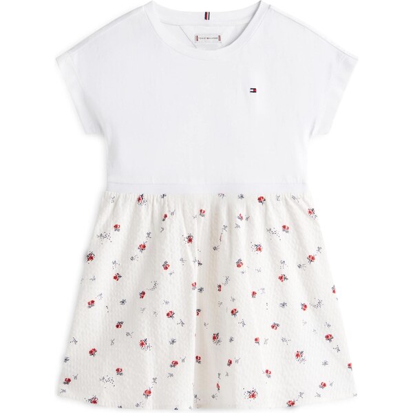 TOMMY HILFIGER Šaty tmavomodrá / červená / biela 67007640