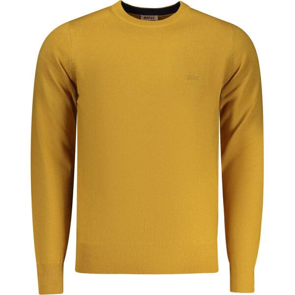 Rifle Žltý pánsky sveter 67010666