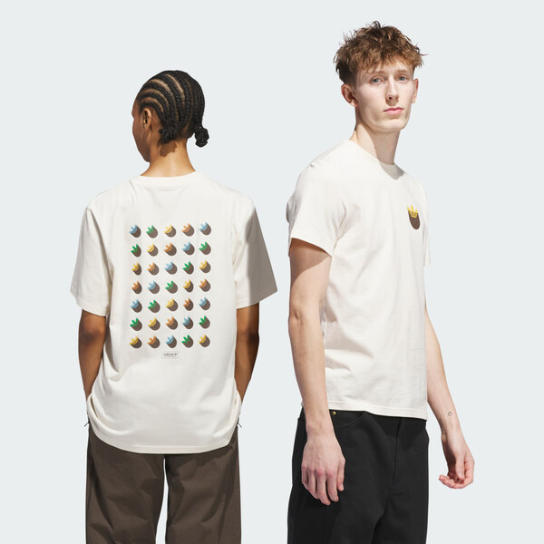 Adidas Skejterské tričko Shadow sTrojlístkom 64295749