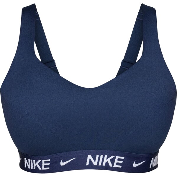 NIKE Športová podprsenka INDY námornícka modrá / biela 67015559