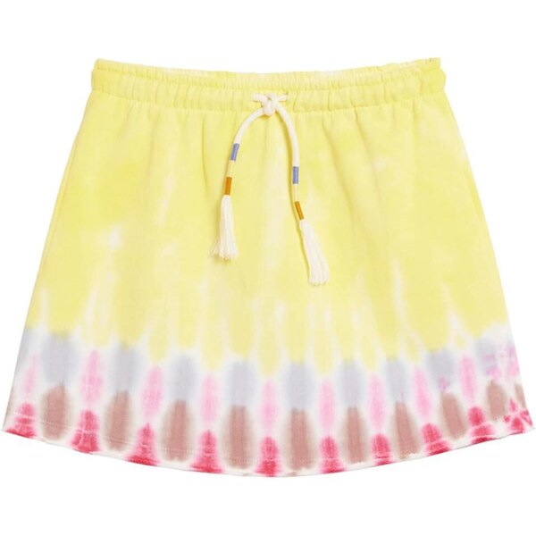 Desigual Sukňa žltá / svetlofialová / červená / biela 67015690