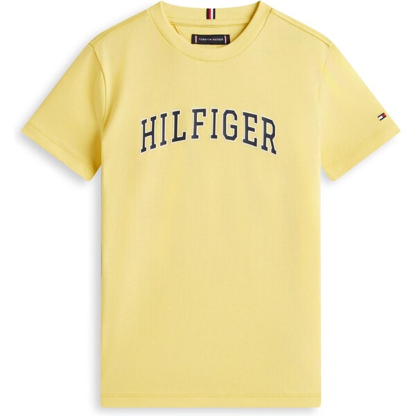 TOMMY HILFIGER Tričko VARSITY žltá / čierna / biela 67015831