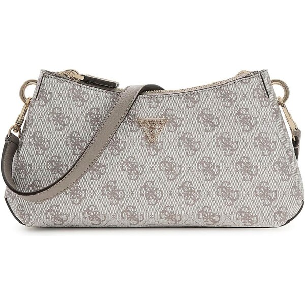 GUESS Taška cez rameno Noelle béžová 67015870