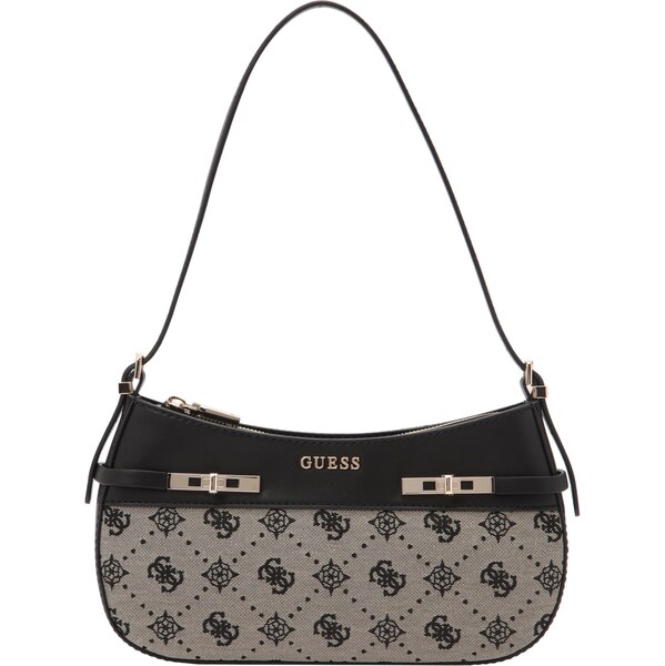 GUESS Kabelka na rameno MELINDA béžová / čierna 67015889