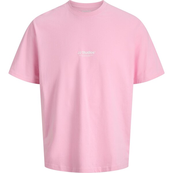 JACK & JONES Tričko JJESoho svetloružová / biela 67021139