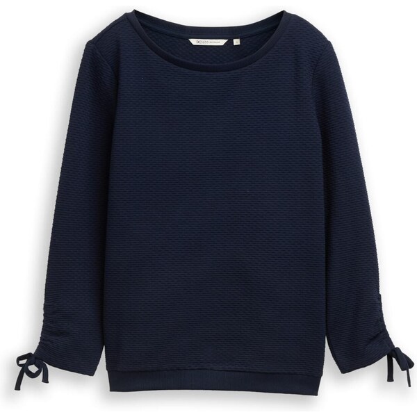 TOM TAILOR DENIM Mikina tmavomodrá 67021207