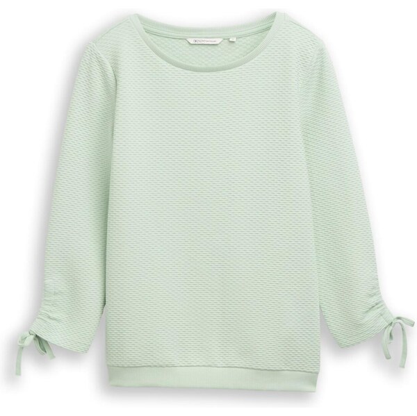 TOM TAILOR DENIM Mikina pastelovo zelená 67021208