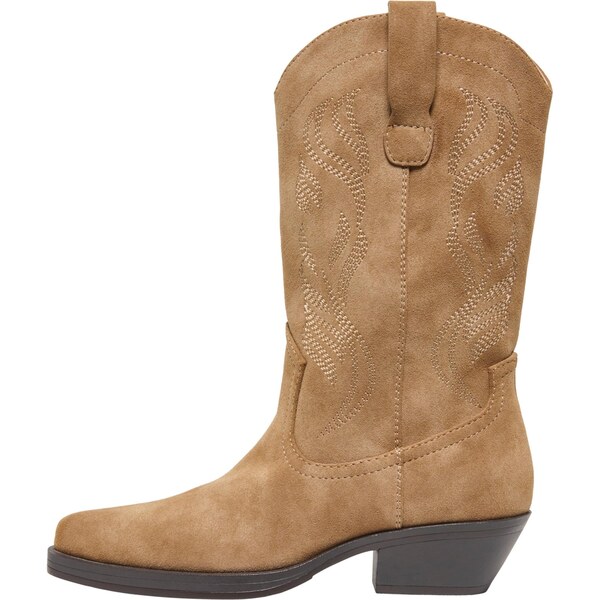 ONLY Kovbojské čižmy ONLBRONCO-8 farba ťavej srsti 67021238