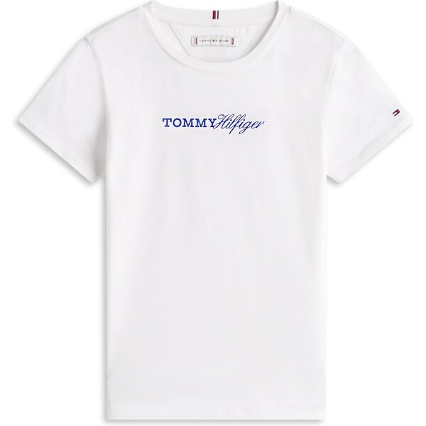 TOMMY HILFIGER Tričko modrá / biela 67021288