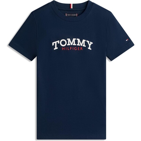 TOMMY HILFIGER Tričko námornícka modrá / červená / biela 67021284