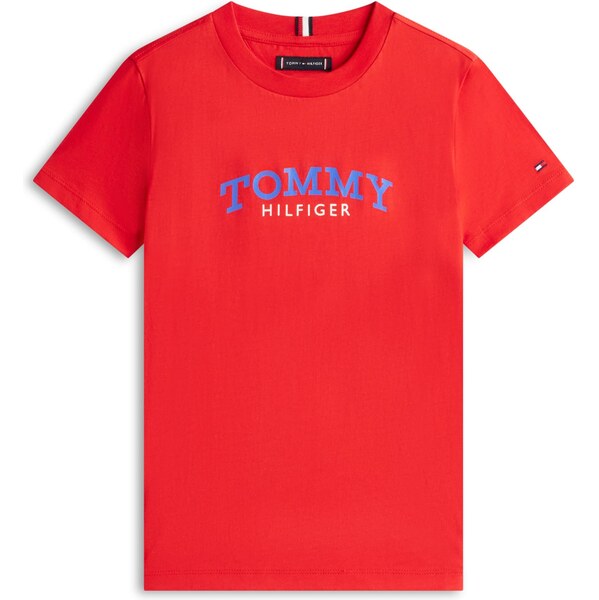 TOMMY HILFIGER Tričko kráľovská modrá / červená / biela 67021285