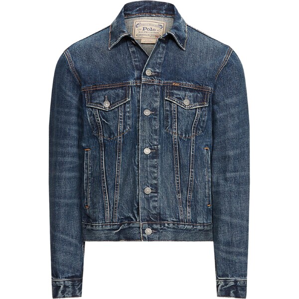 Polo Ralph Lauren Prechodná bunda modrá denim 11896992