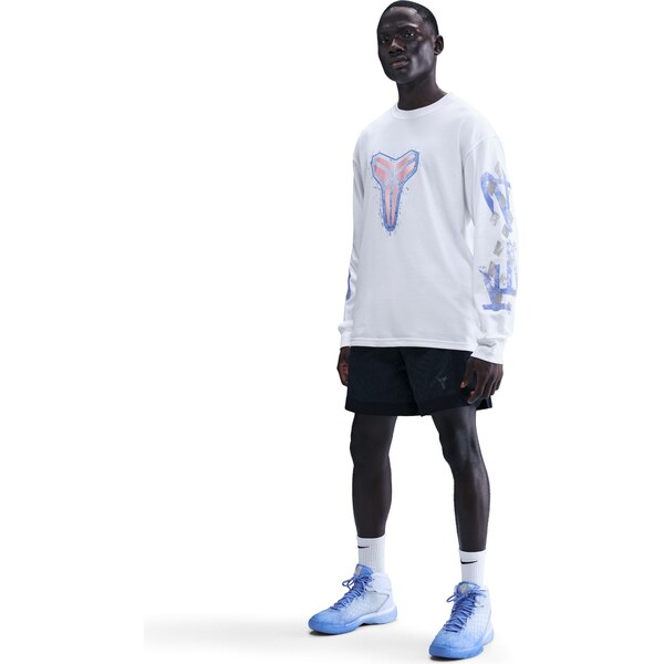 Nike Kobe Dri-FIT Long-Sleeve Basketball Tee White - Pánske - Tričko 67026623