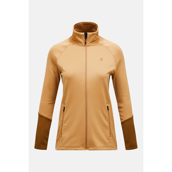 MIKINA PEAK PERFORMANCE W RIDER ESSENTIALS ZIP JAUE SHADOW 67029599