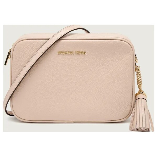 Michael Kors Kožená crossbody kabelka Ginny 27948009