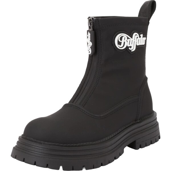 BUFFALO Členkové čižmy Lennox čierna / biela 67039048