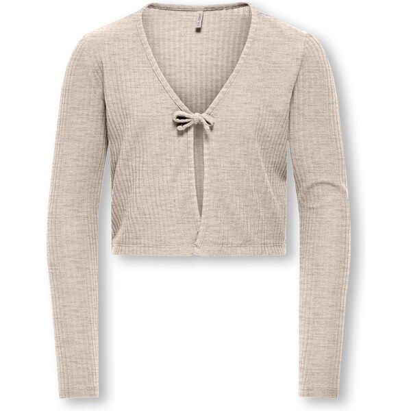 ONLY GIRLS Kardigán KOGNELLA kamenná 67036236