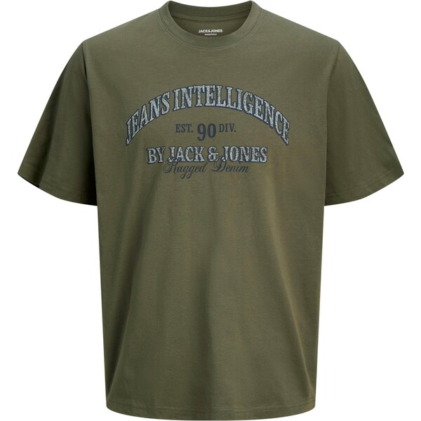 JACK & JONES Tričko JJEDenver námornícka modrá / olivová / biela 67036278