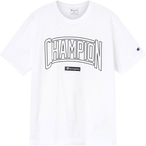 Champion Authentic Athletic Apparel Tričko čierna / biela 67036366