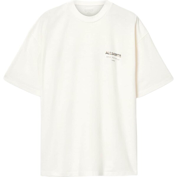 AllSaints Tričko Underground krémová / farba ťavej srsti / tmavohnedá 67036567