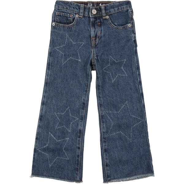 GAP Džínsy STRIDE tmavomodrá / biela 67036659