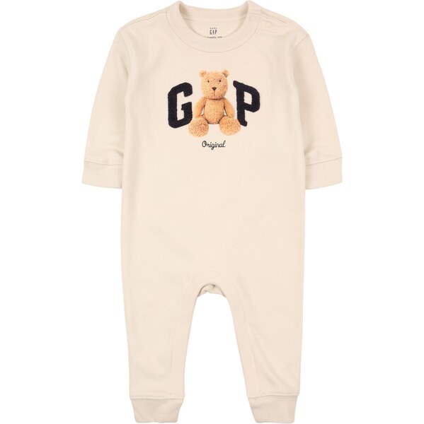 GAP Overal BEAR béžová / svetlohnedá / čierna 67036665
