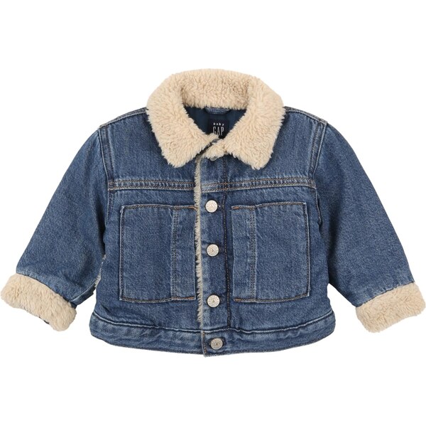 GAP Prechodná bunda modrá denim 67036689