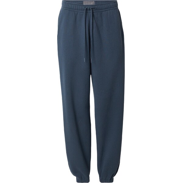 Abercrombie & Fitch Nohavice ESSENTIAL modrosivá 67036701