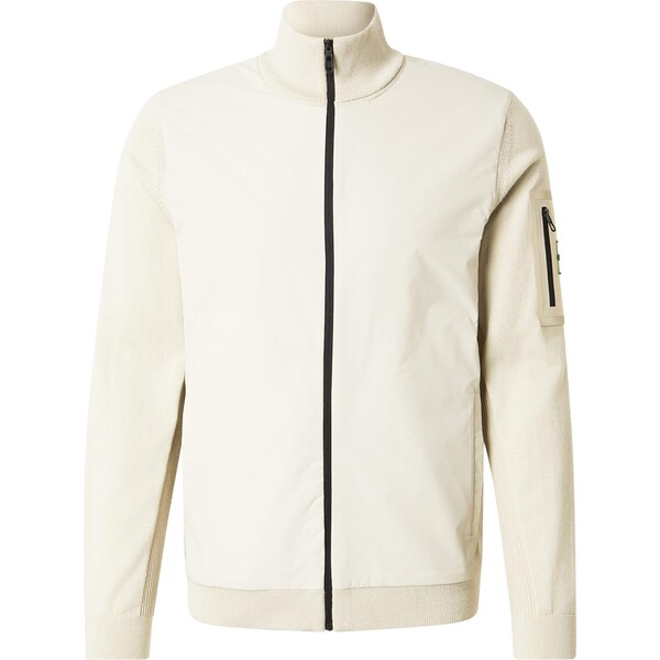 BOSS Kardigán Momentum-X krémová 67036561