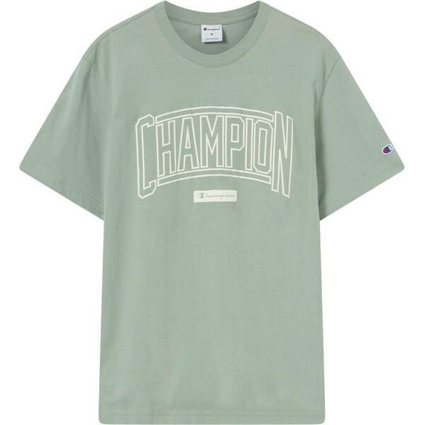 Champion Authentic Athletic Apparel Tričko pastelovo zelená / biela 67036633