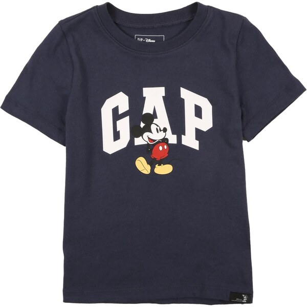 GAP Tričko V-DISLOGO X GAP námornícka modrá / žltá / červená / biela 67036661