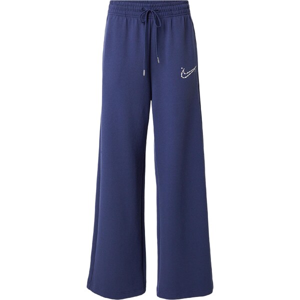 Nike Sportswear Nohavice PHNX FLC námornícka modrá / strieborná 67036755