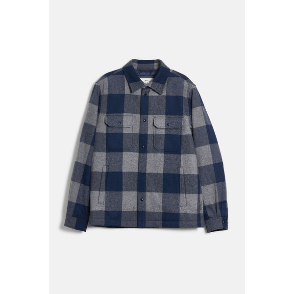 BUNDA WOOLRICH ALASKAN WOOL CHECK OVERSHIRT 67043069