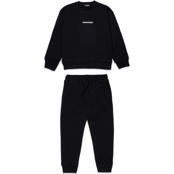 DSQUARED2 Joggingová súprava čierna / biela 67039287