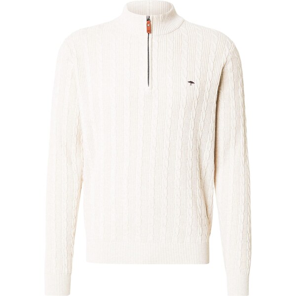 FYNCH-HATTON Sveter šedobiela 67039324