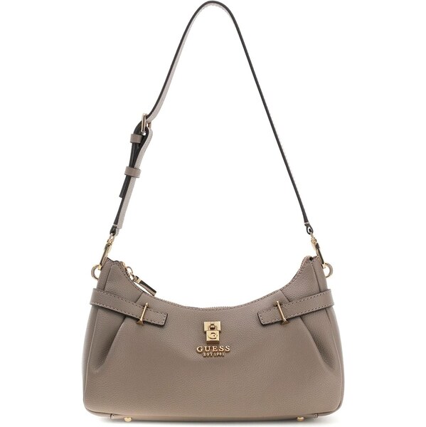 GUESS Kabelka na rameno Yesba tmavobéžová 67041126