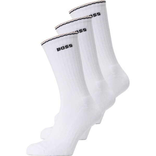 BOSS Ponožky béžová / čierna / biela 67041138