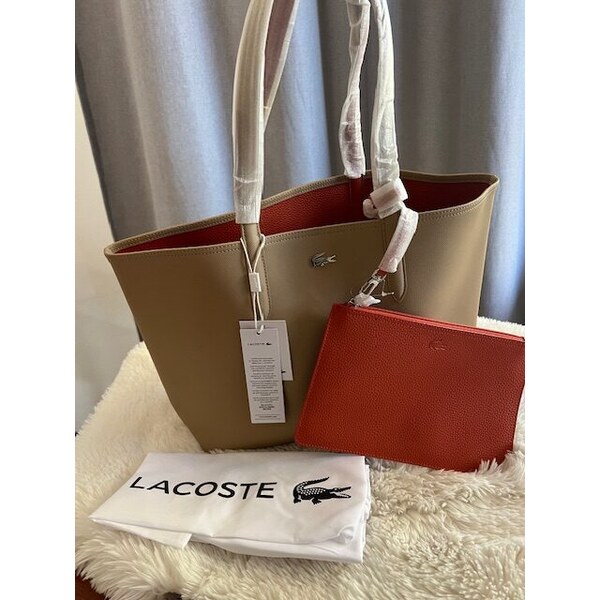 Dámska kabelka Lacoste Viennois beige 67043141