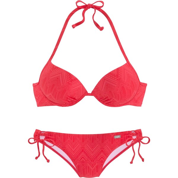 BUFFALO Bikiny červená 54629445