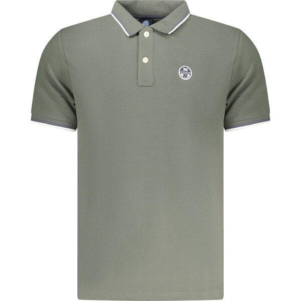 North Sails Pánske polokošele s krátkym rukávom, zelené 67066264