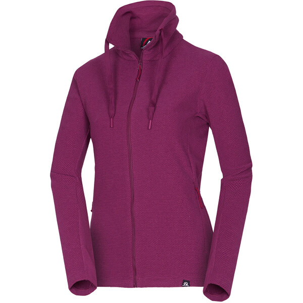 Northfinder Dámsky outdoorový aktívny sveter BRIANNE cherry 67058936