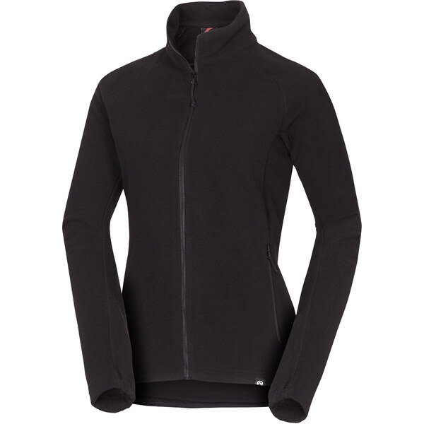 Northfinder Dámska outdoorová flísová mikina RAYNA čierna 67058956
