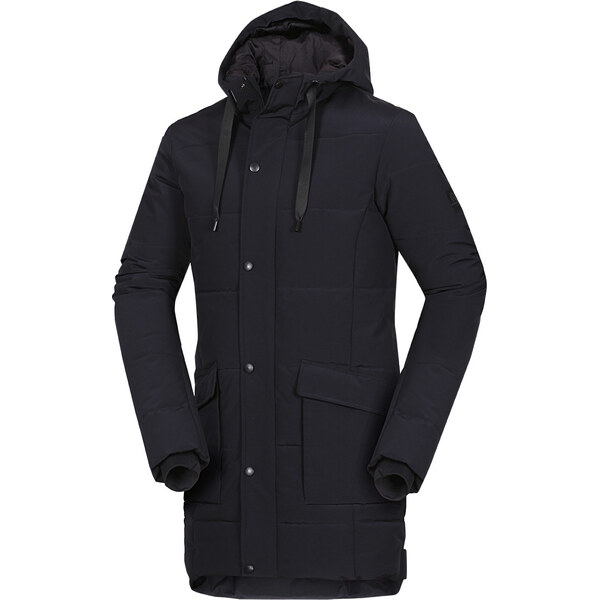 Northfinder Pánska voľnočasová trendy zateplená bunda PAWEL čierna 67058948