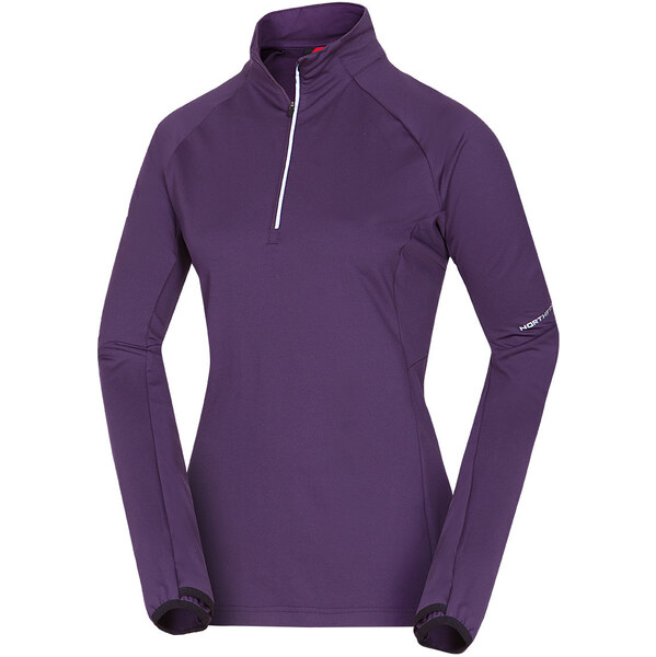 Northfinder Dámsky technický lyžiarsky active sveter JASLYN fialová 67058963