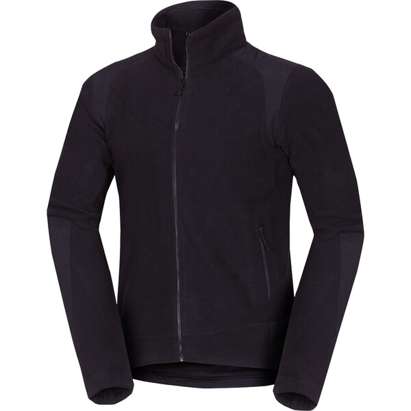 Northfinder Pánska outdoorová flísová mikina EMMET čierna 67058994