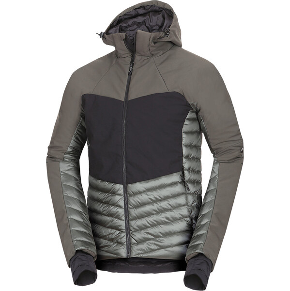 Northfinder Pánska outdoor softshellová hybrid bunda s kapucňou EMERYK 67059000