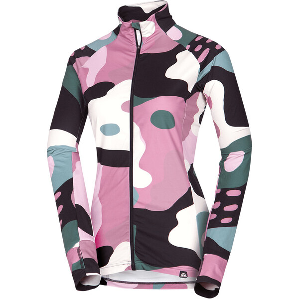 Northfinder Dámsky lyžiarsky technický sveter s celopotlačou JAMIYA 67059008