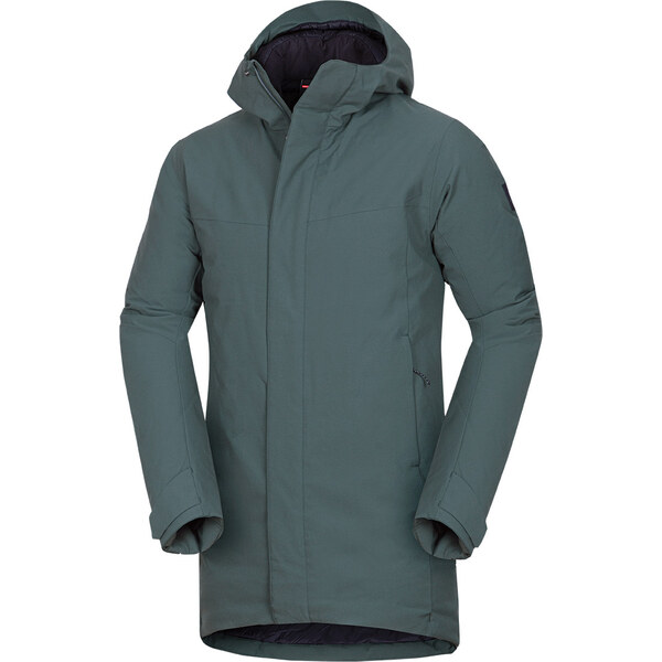 Northfinder Pánsky komfortný urban kabát outershell 2L JAKUB zlená 67059014
