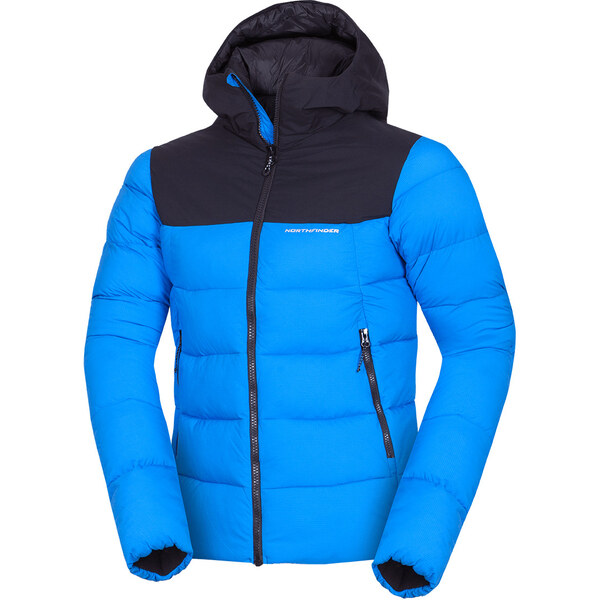Northfinder Pánska zateplená outdoorová bunda 2L BRONSILAW čierna 67059006
